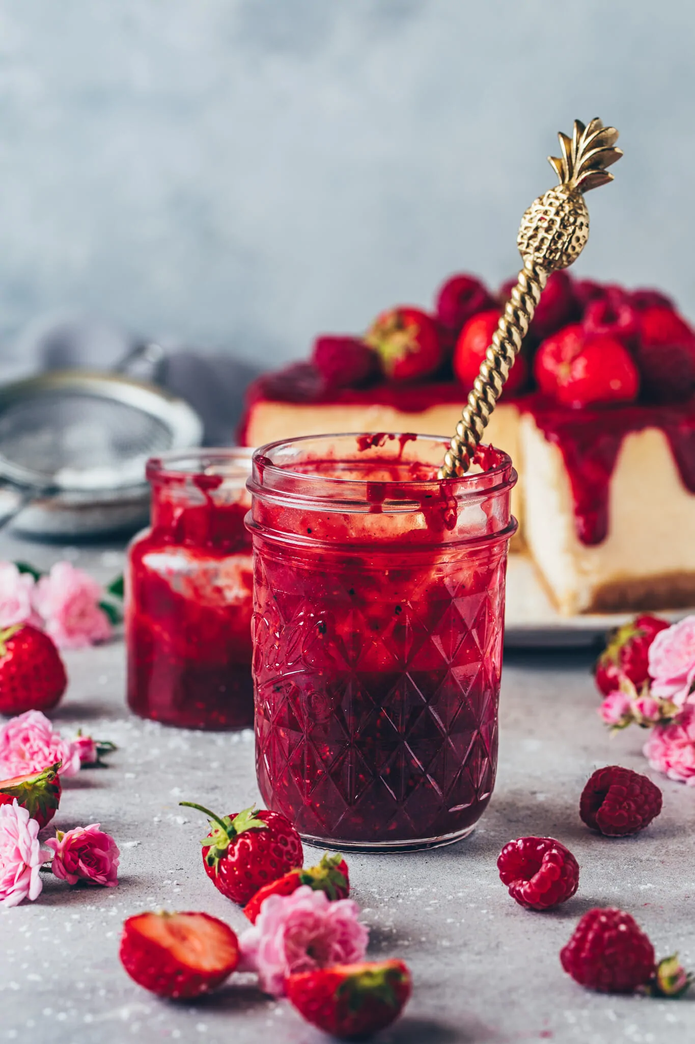 New York Cheesecake Recipe | Vegan - Bianca Zapatka | Recipes