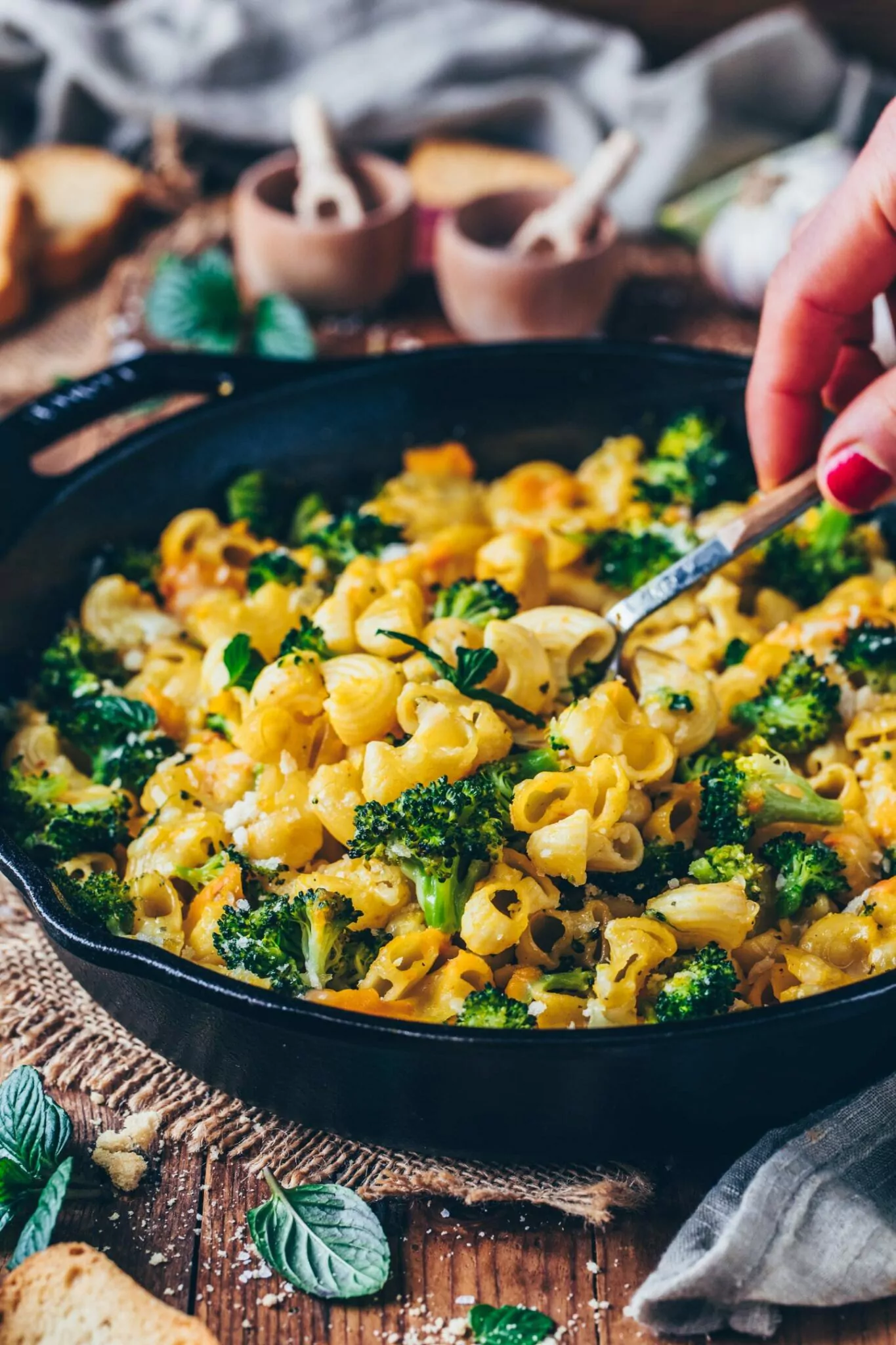 Brokkoli NudelAuflauf mit Veganer Käsesauce Bianca Zapatka Rezepte