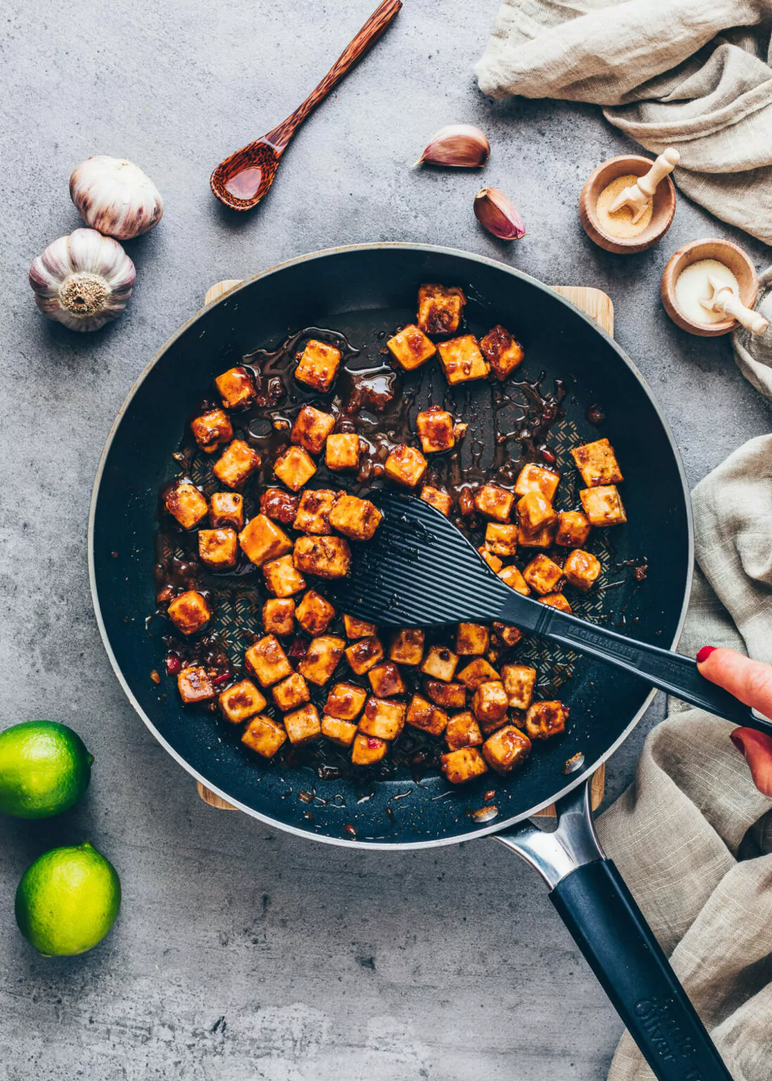 General Tso’s Tofu with Sweet & Sour Sauce Bianca Zapatka Recipes