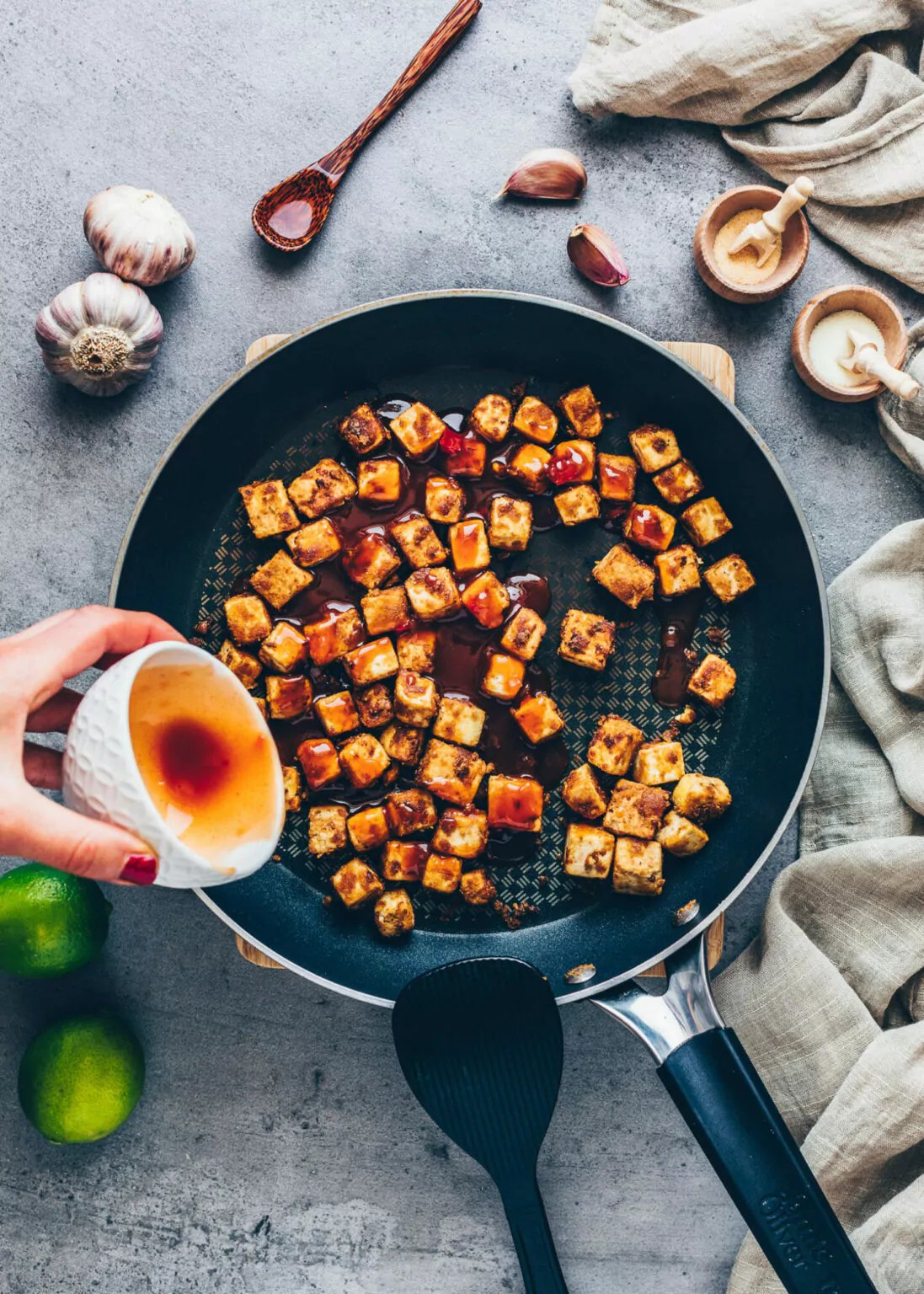 General Tso’s Tofu with Sweet & Sour Sauce Bianca Zapatka Recipes