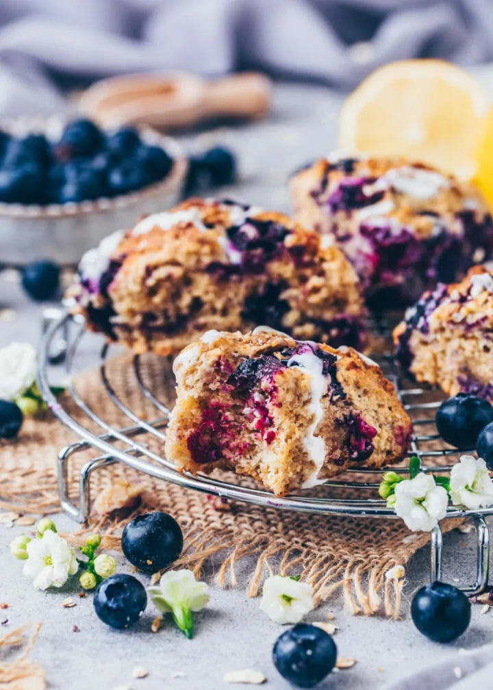 Vegan Blueberry Scones Easy & Healthy Bianca Zapatka Recipes