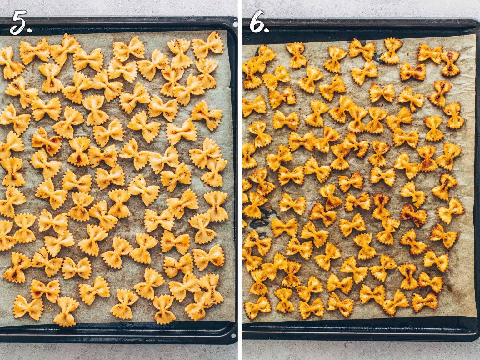 Pasta Chips Recipe OvenBaked or Airfried Bianca Zapatka Recipes