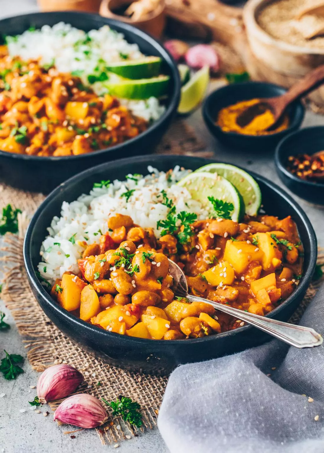 Jamaikanisches Bohnen-Curry (Vegan + Einfach) - Bianca Zapatka | Rezepte