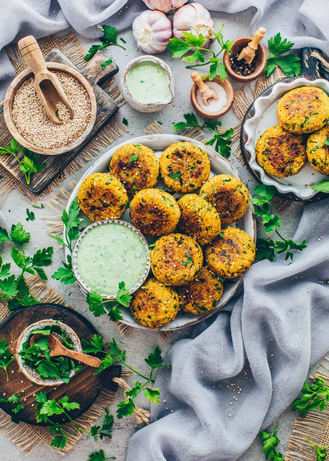 Vegane Quinoa Bratlinge (Knusprige Patties) - Bianca Zapatka | Rezepte