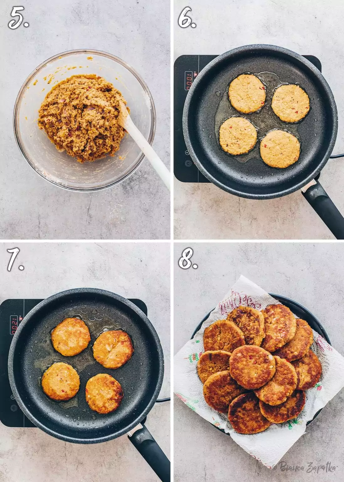 Rote Linsen Bratlinge - einfach, vegan, gesund - Bianca Zapatka | Rezepte Rote Linsen Bratlinge - einfach, vegan, gesund - Bianca Zapatka | Rezepte