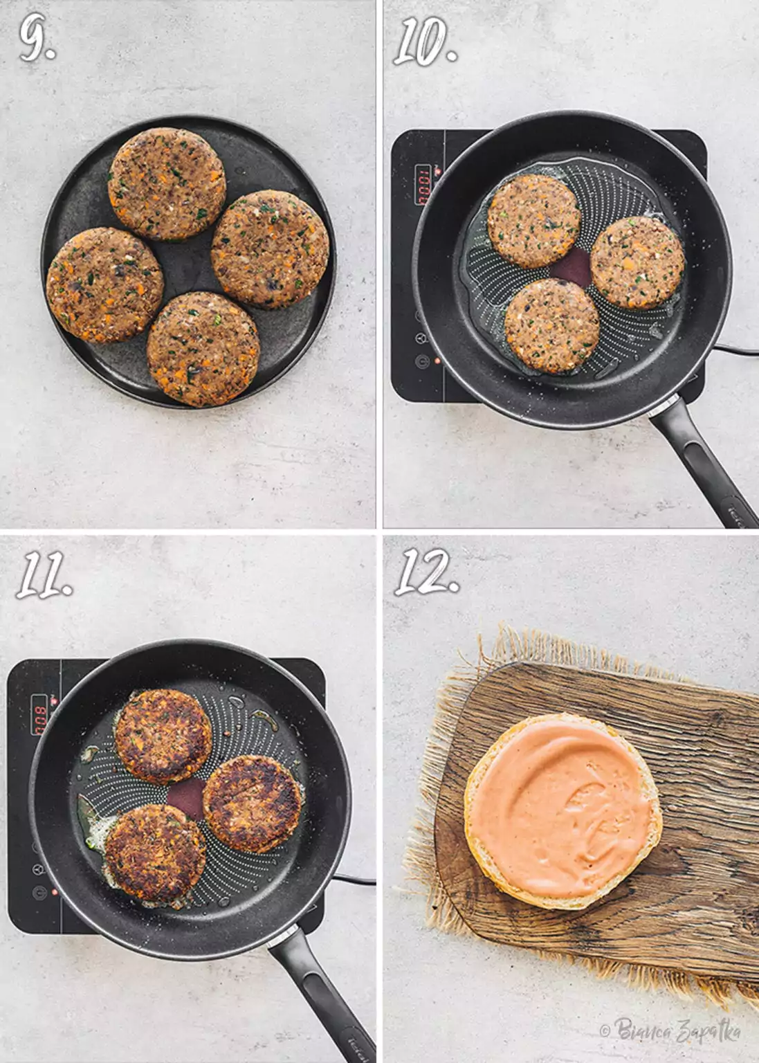 Veggie Burgers with Lentil Patties (Easy & Vegan) Bianca Zapatka