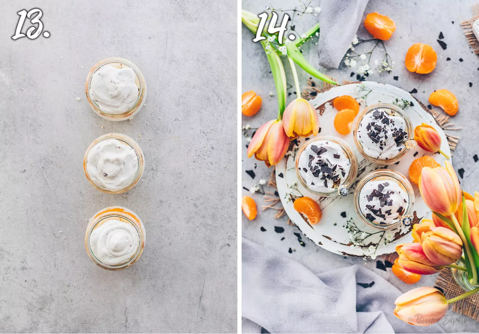 Mandarinen Dessert im Glas (einfach, schnell, lecker) - Bianca Zapatka ...