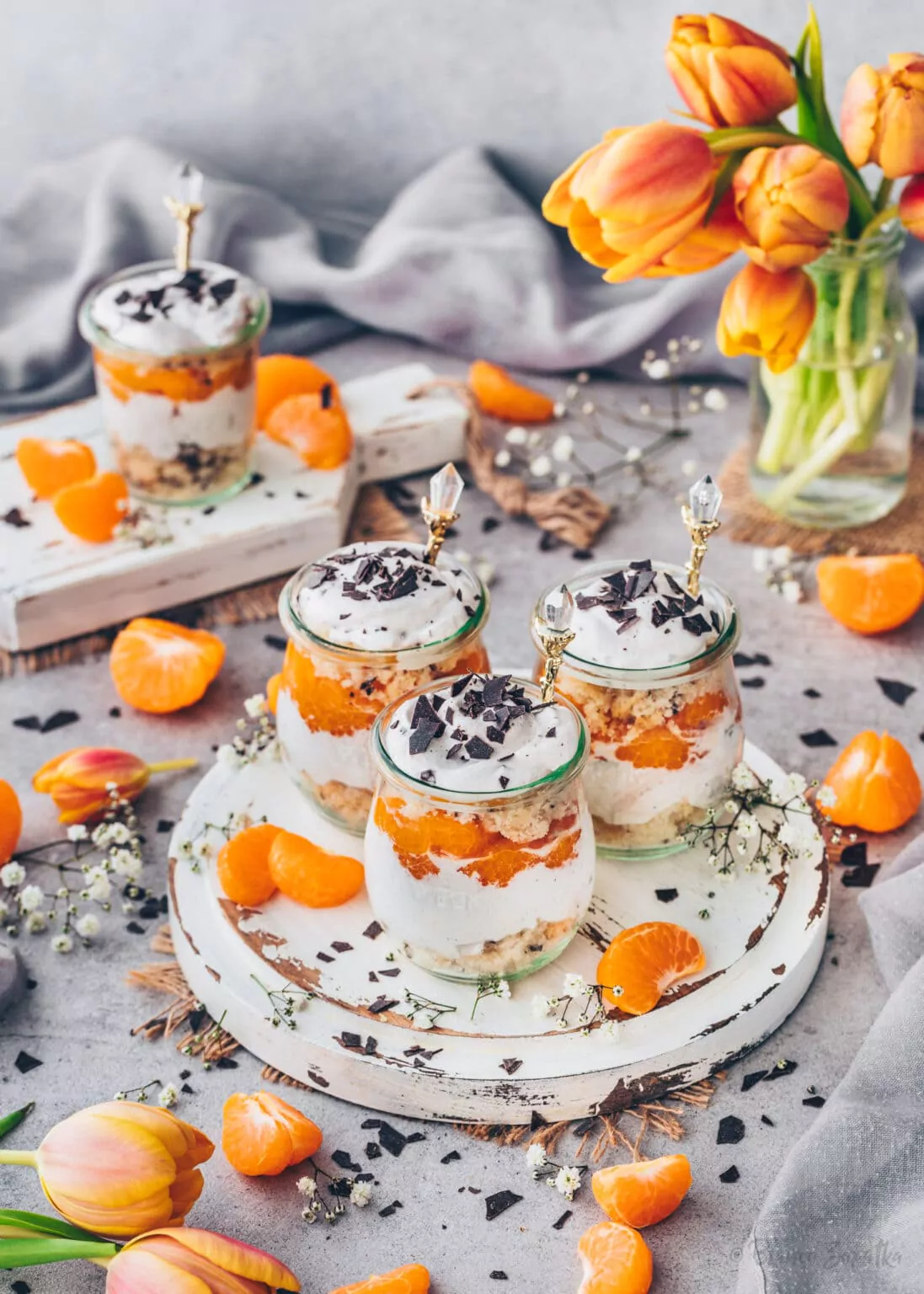 Mandarinen Dessert im Glas (einfach, schnell, lecker) - Bianca Zapatka ... Mandarinen Dessert im Glas (einfach, schnell, lecker) - Bianca Zapatka ...